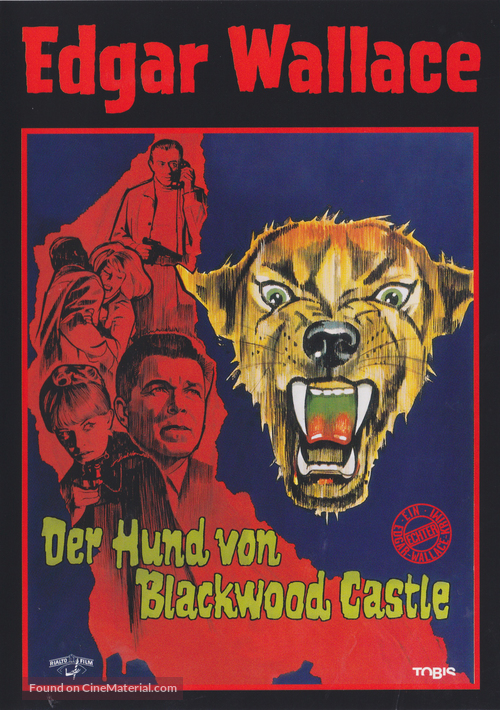 Der Hund von Blackwood Castle - German DVD movie cover