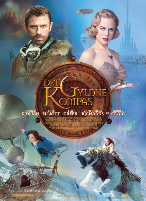 The Golden Compass - Danish Movie Poster