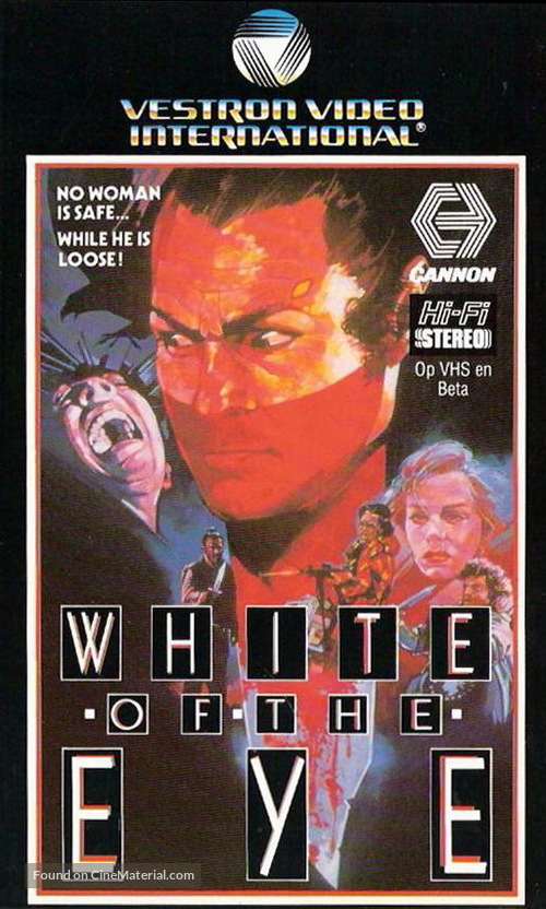 White of the Eye - Dutch VHS movie cover