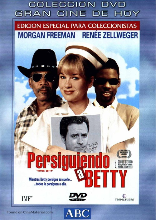 Nurse Betty - Spanish DVD movie cover
