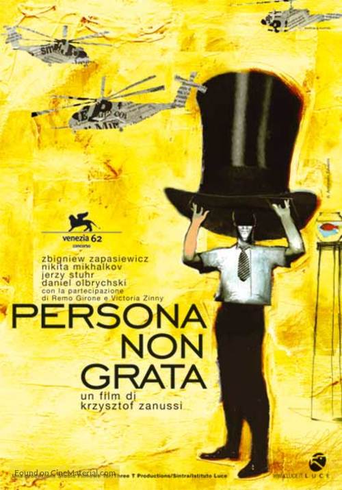 Persona non grata - Italian Movie Poster