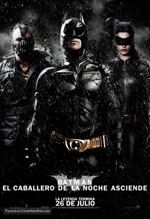 The Dark Knight Rises - Argentinian Movie Poster