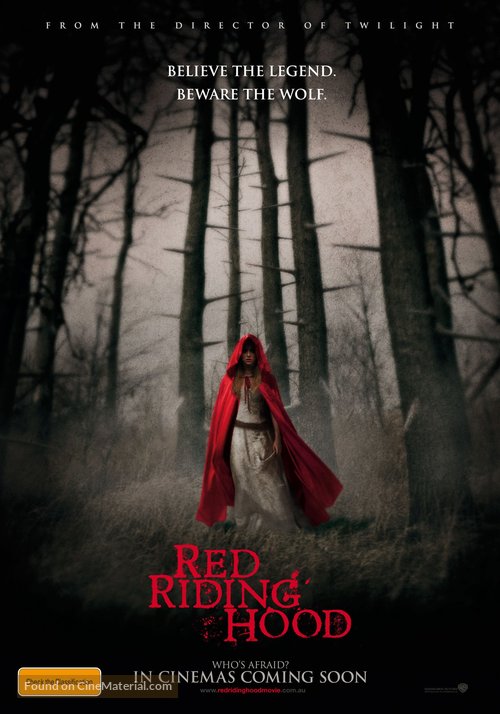 Red Riding Hood - Australian Movie Poster