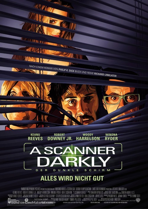 A Scanner Darkly - German Movie Poster