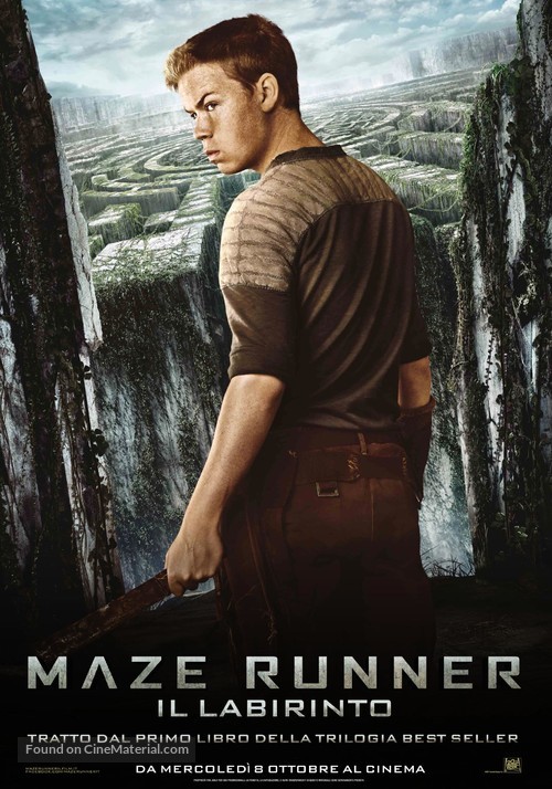 The Maze Runner - Italian Movie Poster