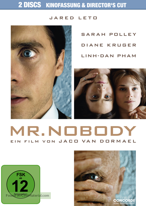 Mr. Nobody - German DVD movie cover