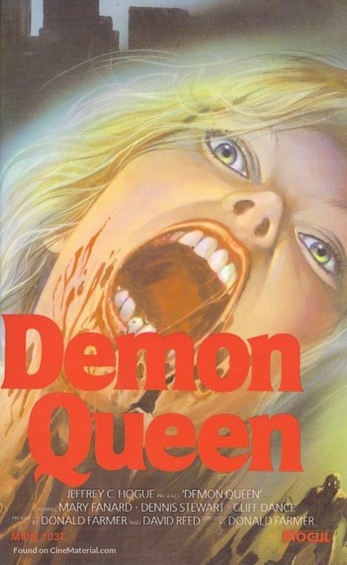 Demon Queen - VHS movie cover