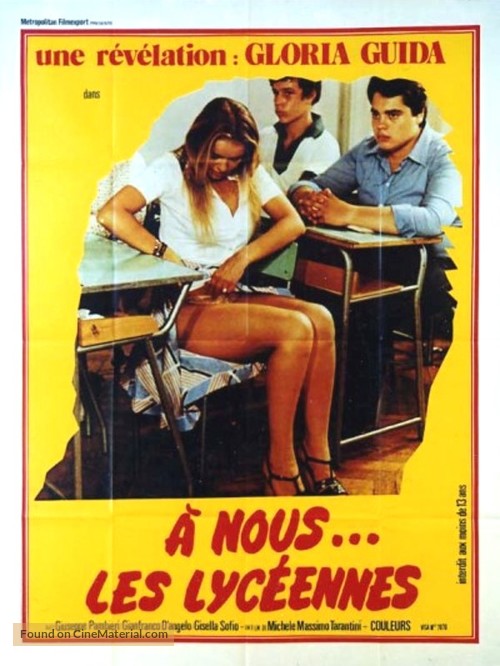 La liceale - French Movie Poster