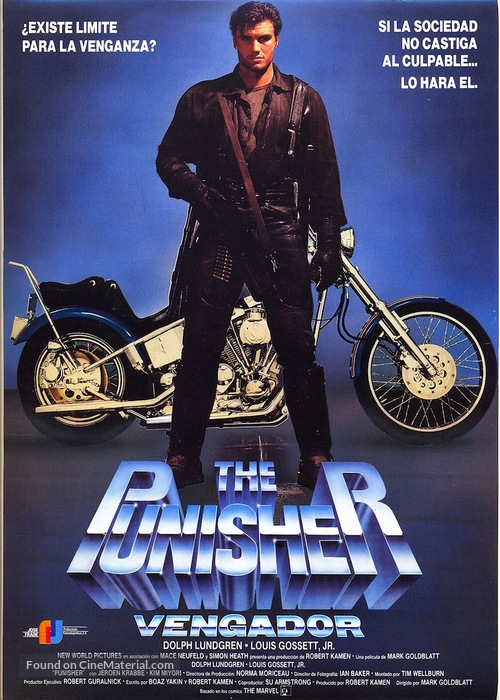 The Punisher - Spanish Movie Poster