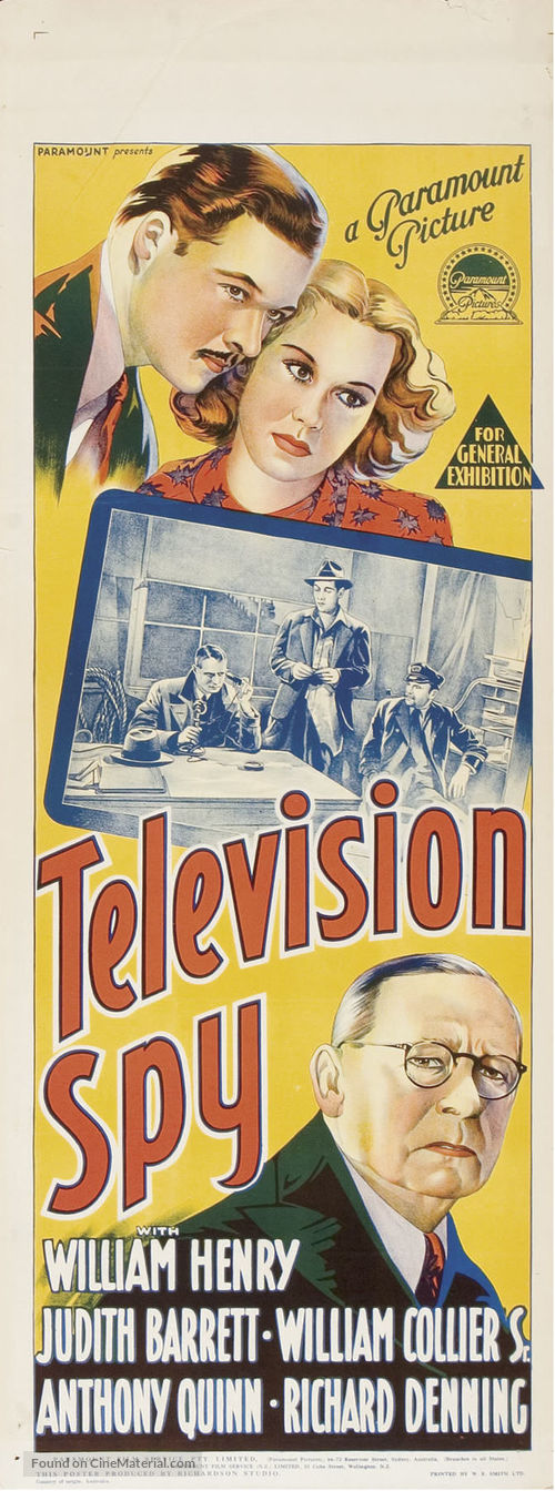 Television Spy - Australian Movie Poster