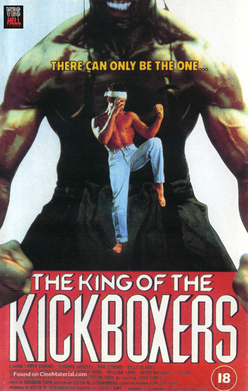 The King of the Kickboxers - British Movie Cover