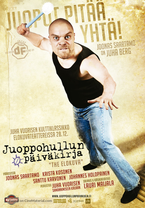 Juoppohullun p&auml;iv&auml;kirja - Finnish Movie Poster