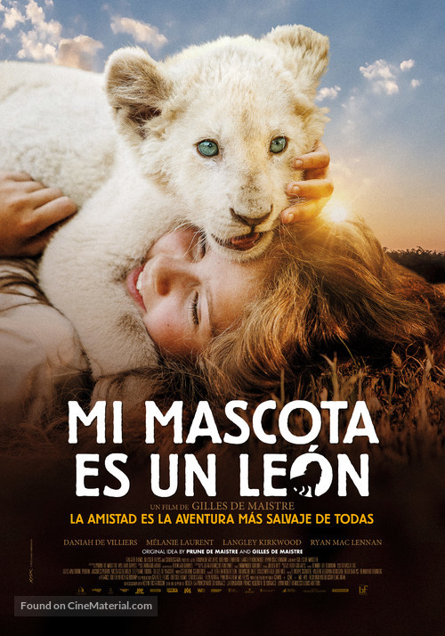 Mia et le lion blanc - Chilean Movie Poster