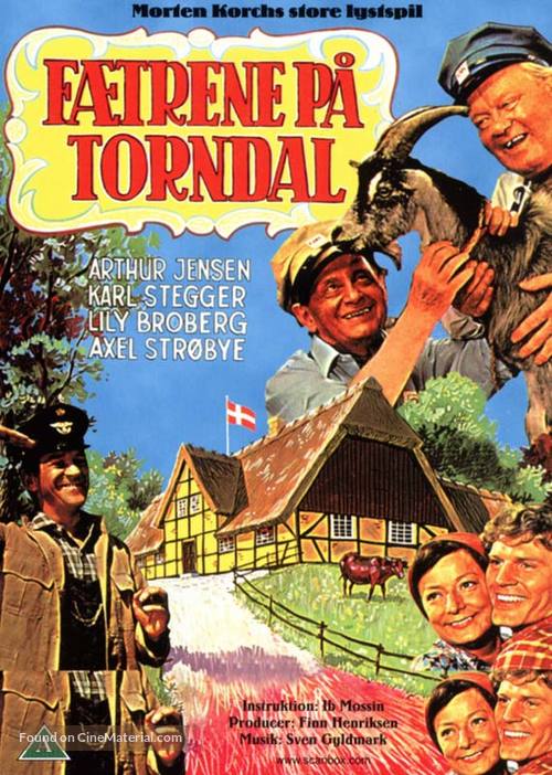 F&aelig;trene p&aring; Torndal - Danish DVD movie cover