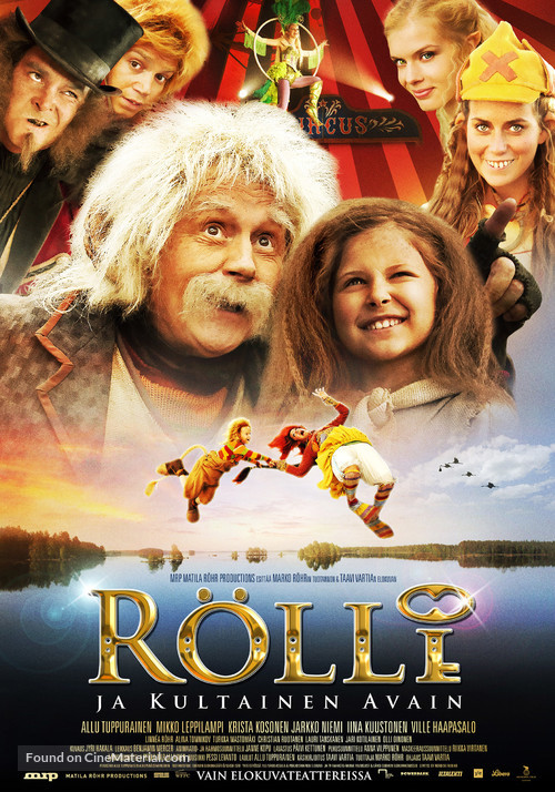 R&ouml;lli ja kultainen avain - Finnish Movie Poster