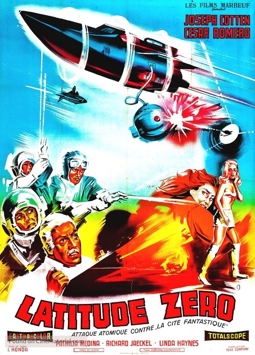 Ido zero daisakusen - French Movie Poster