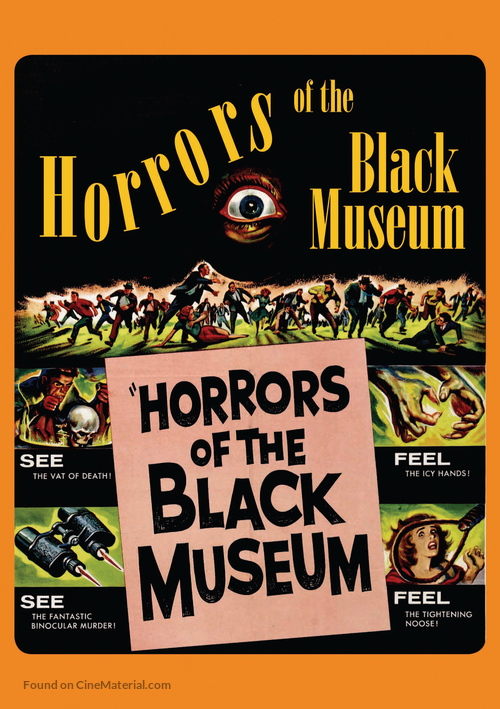 Horrors of the Black Museum - DVD movie cover