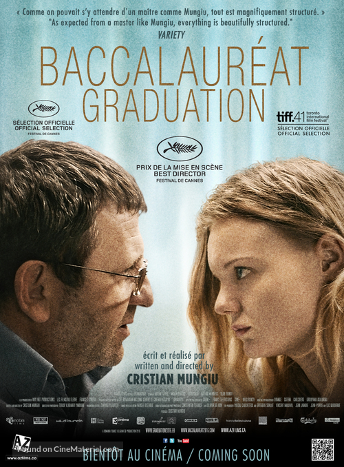 Bacalaureat - Canadian Movie Poster