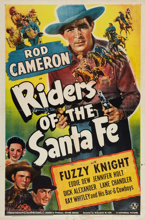 Riders of the Santa Fe - Movie Poster