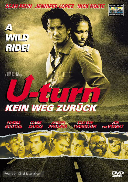 U Turn - German DVD movie cover