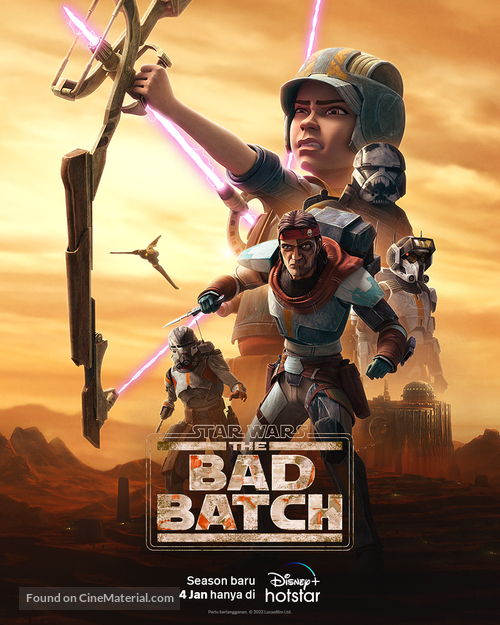 &quot;Star Wars: The Bad Batch&quot; - Indonesian Movie Poster