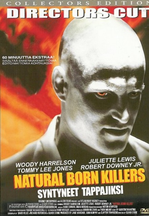 Natural Born Killers - Finnish DVD movie cover