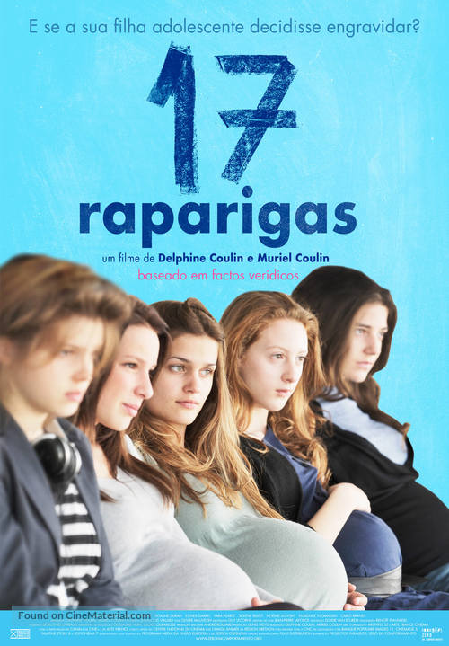 17 filles - Portuguese Movie Poster