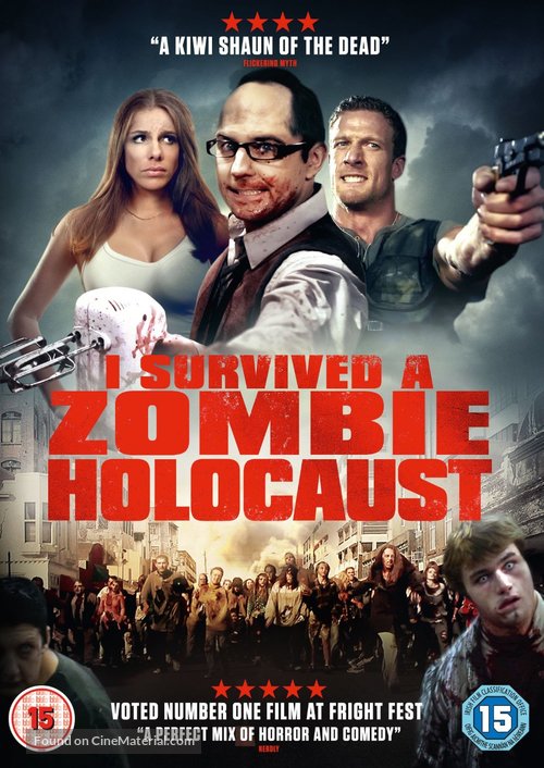 I Survived a Zombie Holocaust - British DVD movie cover