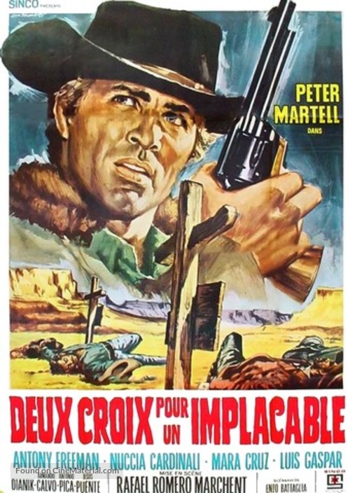 Due croci a Danger Pass - French Movie Poster
