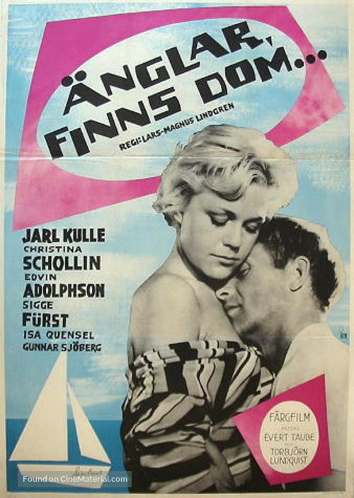 &Auml;nglar, finns dom? - Swedish Movie Poster