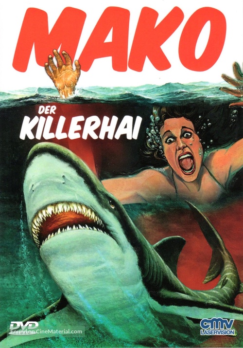 Mako: The Jaws of Death - German DVD movie cover