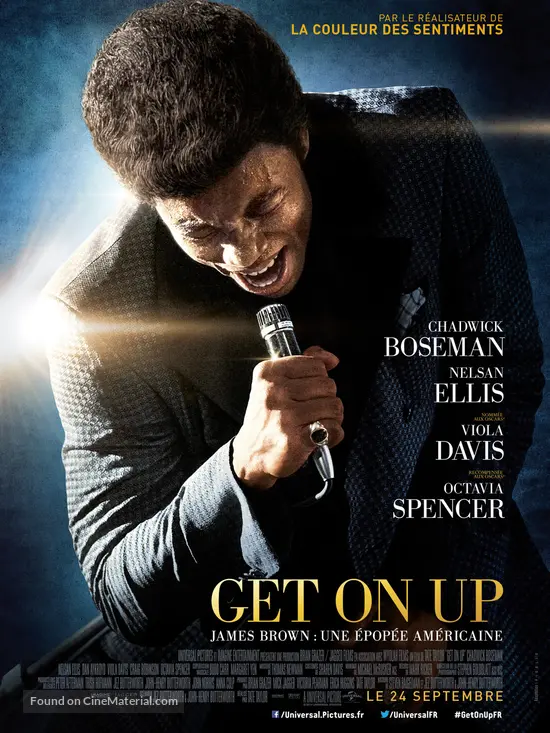 Get on Up - French Movie Poster