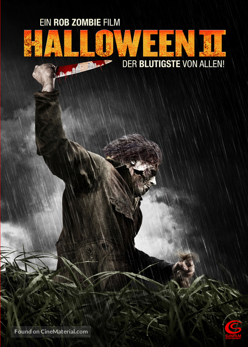 Halloween II - German DVD movie cover