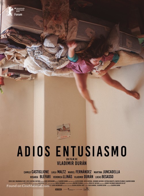 Adi&oacute;s entusiasmo - French Movie Poster