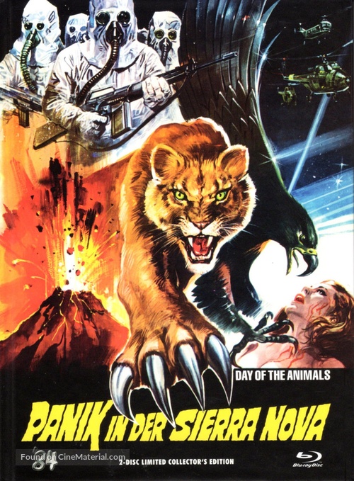 Day of the Animals - German Blu-Ray movie cover