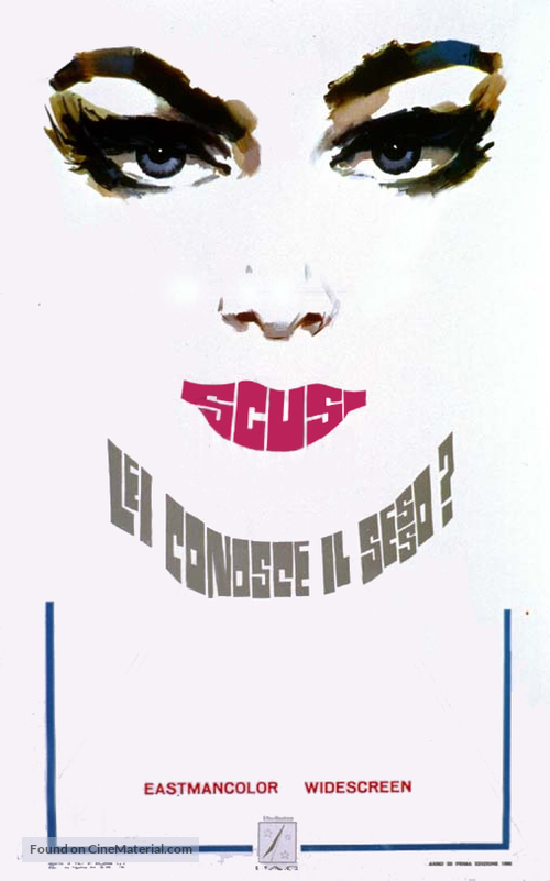 Scusi, lei conosce il sesso? - Italian Movie Poster