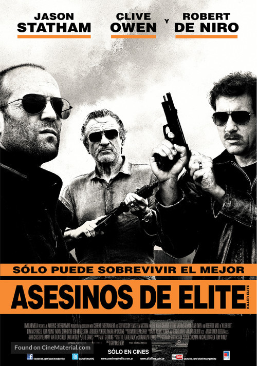 Killer Elite - Argentinian Movie Poster