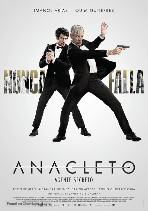 Anacleto: Agente secreto - Spanish Movie Poster
