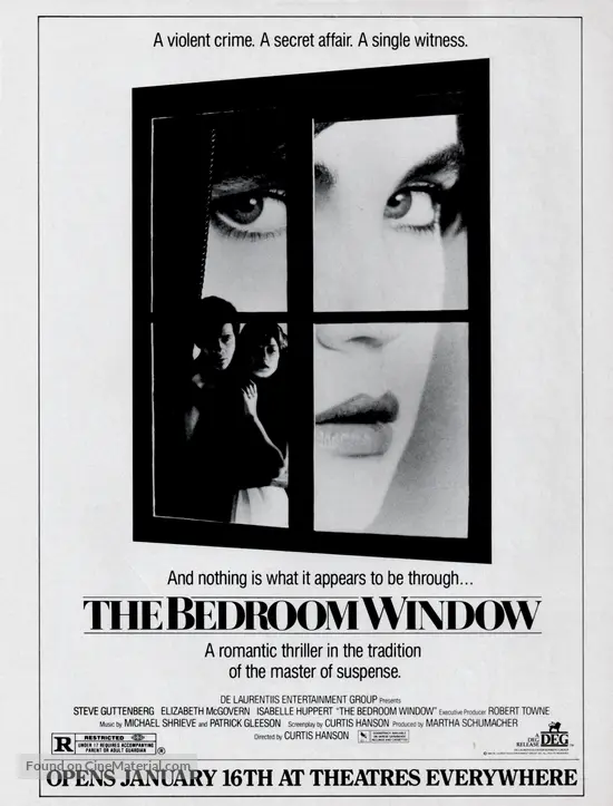 The Bedroom Window - Movie Poster