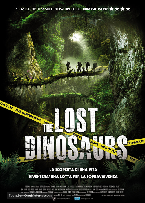 The Dinosaur Project - Italian Movie Poster