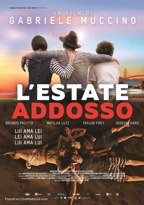 L&#039;estate addosso - Italian Movie Poster