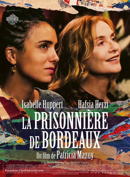 La prisonni&egrave;re de Bordeaux - French Movie Poster