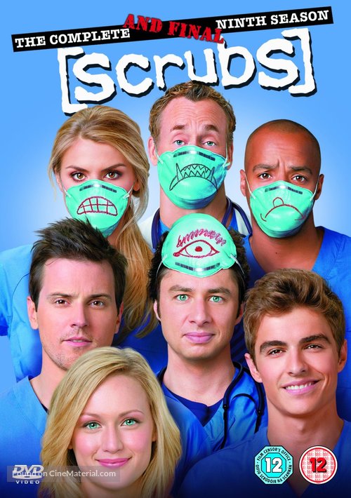 &quot;Scrubs&quot; - British DVD movie cover