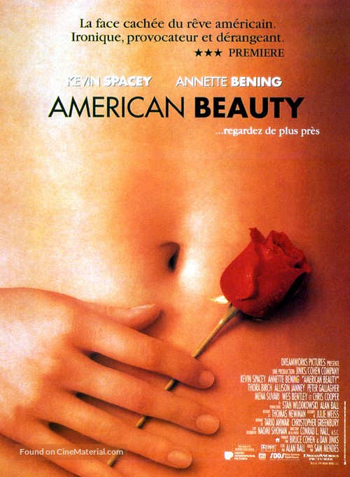 American Beauty - French Movie Poster