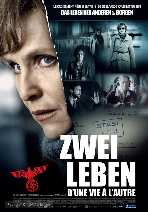 Zwei Leben - Belgian Movie Poster