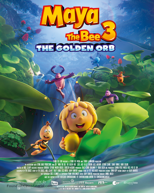 Maya the Bee 3: The Golden Orb -  Movie Poster