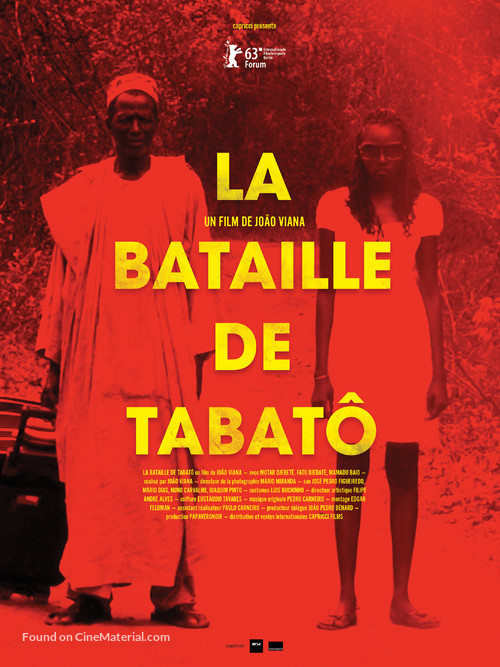 A batalha de Tabat&ocirc; - French Movie Poster