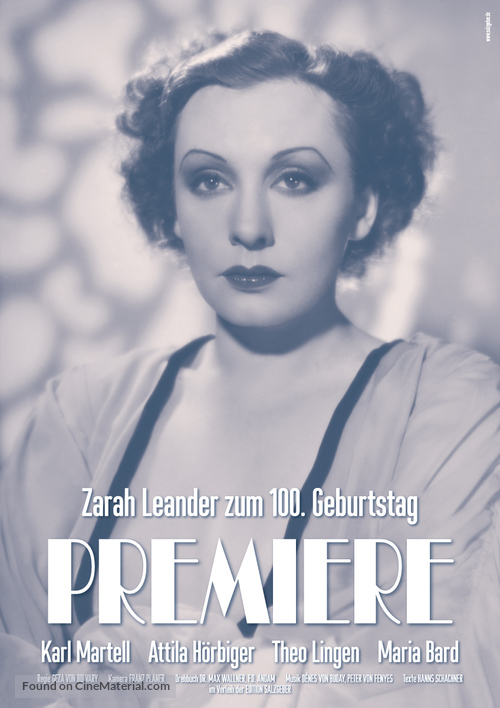 Premiere - German Movie Poster