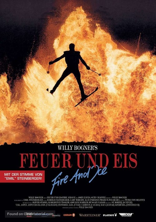 Fire and Ice - German Movie Poster