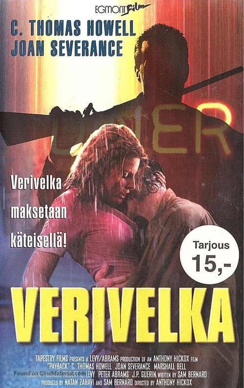 Payback - Finnish VHS movie cover